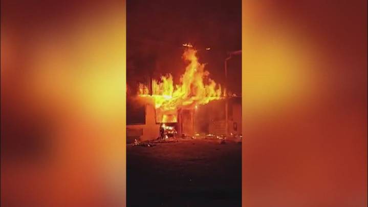 SAFD: Flames reignite at vacant northeast-side motel for third day in a row