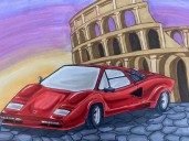 Staten Island students create art for exotic car show