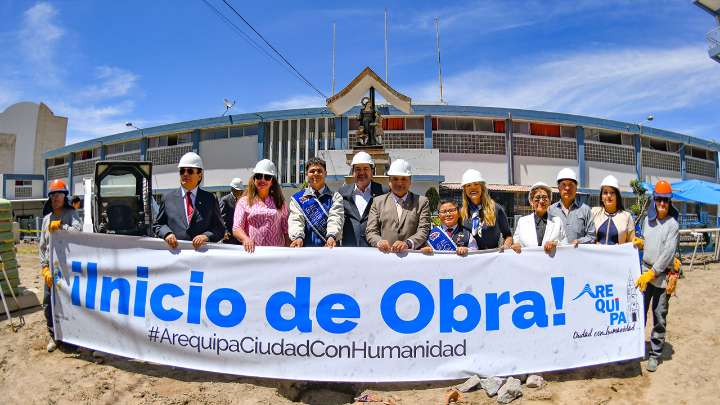 Inicia moderna obra para I.E. San Juan Bautista