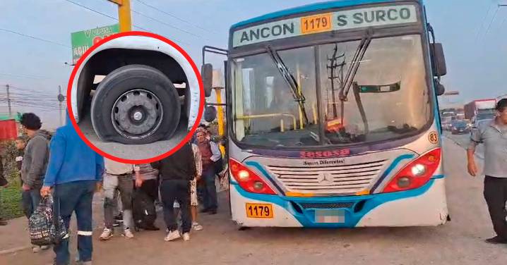 Paro de transportistas: Desinflan llanta de bus de la empresa Sesosa y agreden al cobrador