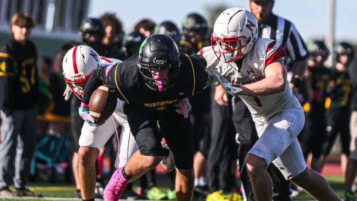 Photos of Narragansett at North Smithfield football on Saturday, October 18