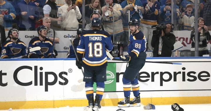 Game Day: Blues load up top line ahead of matchup vs. Mammoth