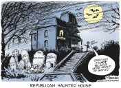 5 seriously spooky political cartoons about Halloween