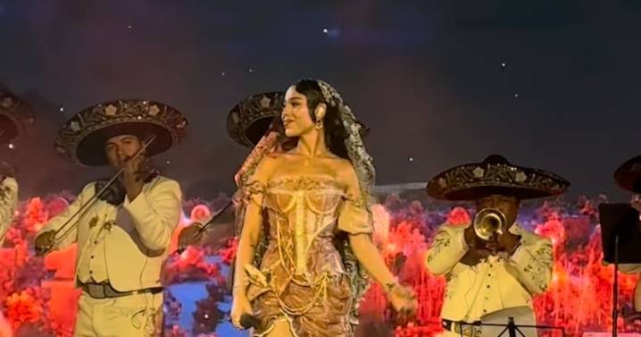 Danna, la protagonista musical: Un homenaje al arte mexicano en la Gala Vogue