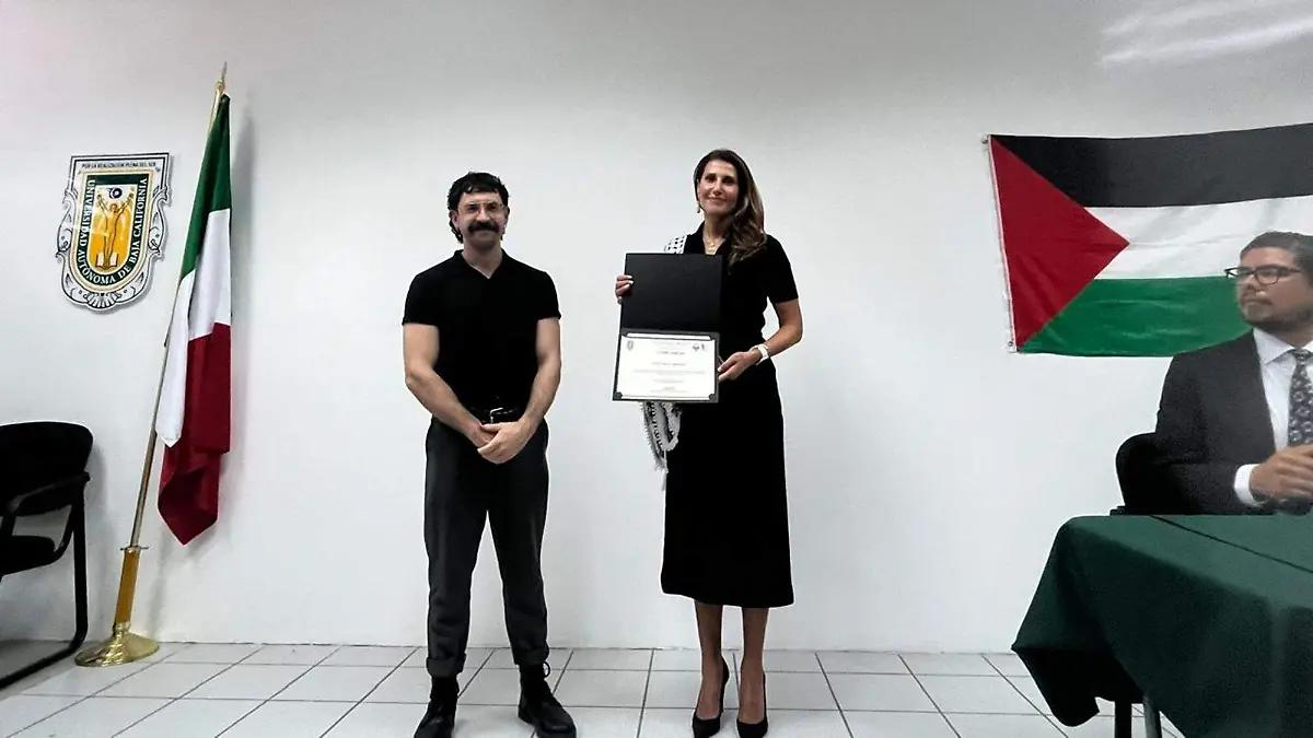 Infancias víctimas de la guerra en Palestina podrían recibir prótesis en México, adelantó su embajadora