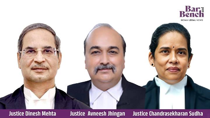 Centre notifies transfer of three judges to Delhi High Court