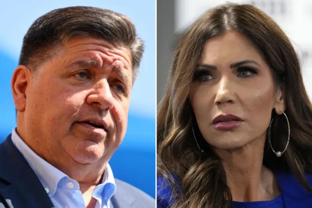 Pritzker vows to boot Noem's ICE 'thugs' from Chicago