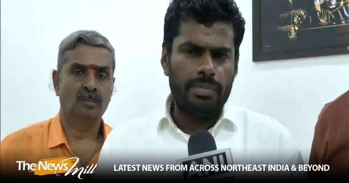 “Justice seems to be chasing DMK faster than its own conscience: BJP leader Annamalai