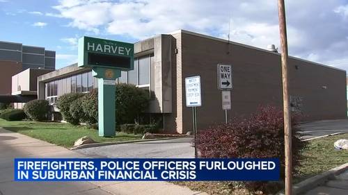 Harvey, Illinois residents react to furloughs, including Harvey Fire Department, Harvey Police Department