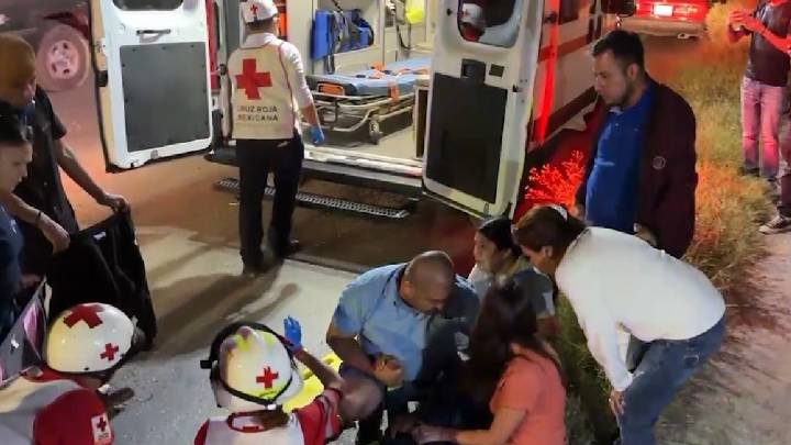 Lamentable. Muere peatón tras horas de agonía al ser atropellado por un tráiler en Loma Linda, Saltillo