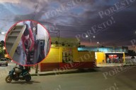 Ladrón con casco asalta pollería en Escárcega y huye con el dinero de las ventas del día