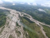 Corporinoquia sobrevoló el río Arauca para evaluar la dinámica hidrológica