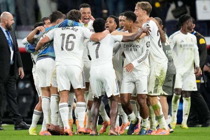 Mbappé y Bellingham dan el triunfo al Real Madrid sobre el Barcelona en LaLiga