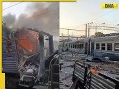 At least 30 injured after Russian drones strike Ukraine's Railway station...