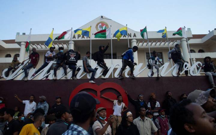 Madagascar's president says attempted coup is underway