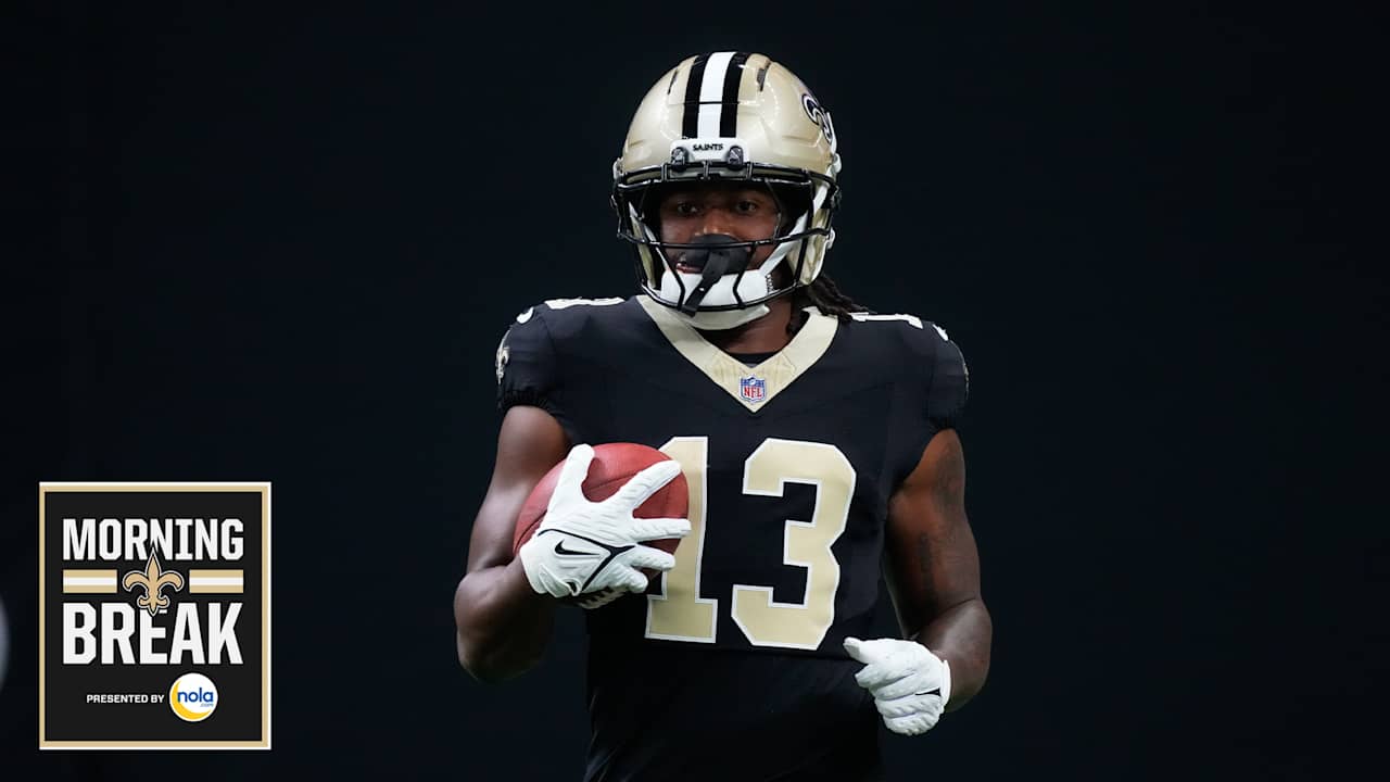 Morning Break: Saints shuffle roster ahead of Week 8