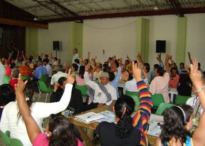 Proceso para conformar las Juntas de Acción Comunal