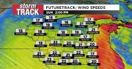 Rainy night tonight and a cooldown for your Sunday