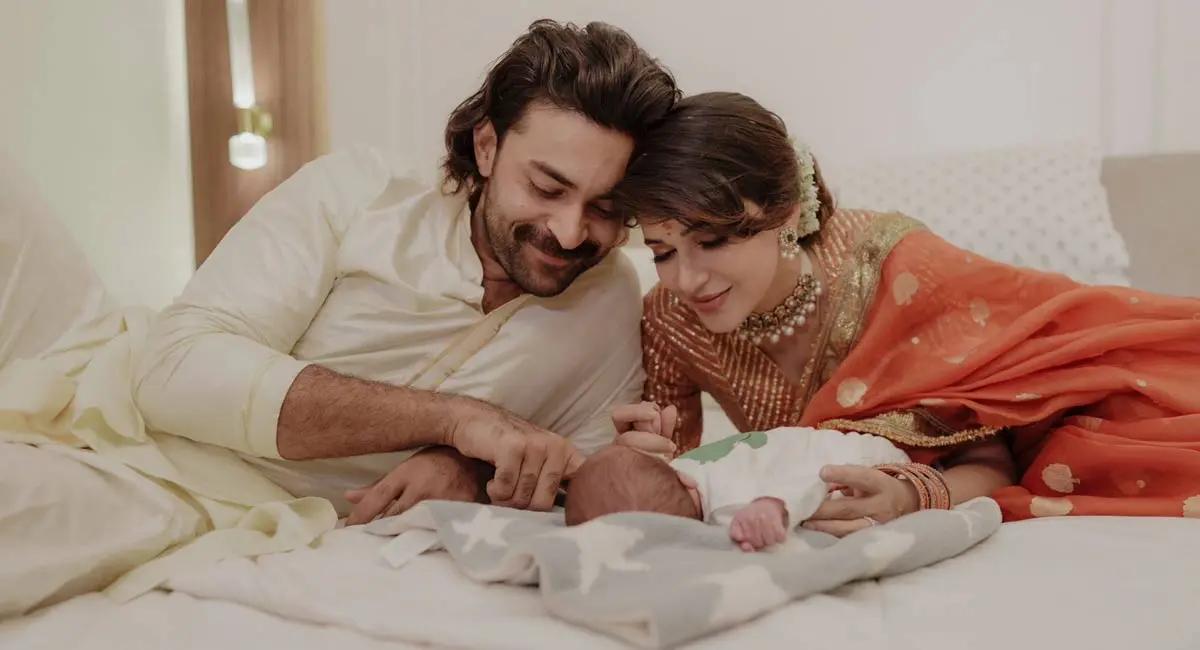 Photo Moment: Varun Tej – Lavanya Tripathi Name Their Son Vaayuv Tej Konidela