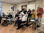 West Seattle Blog… | VIDEO: Celebrating The Ukes for ‘spreading music and joy’ to West Seattle seniors
