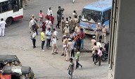 Tension erupts during BRS ‘Chalo Bus Bhavan’ protest