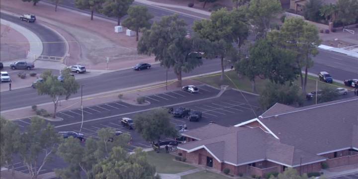 No officers hurt after they shot, killed armed man in Queen Creek