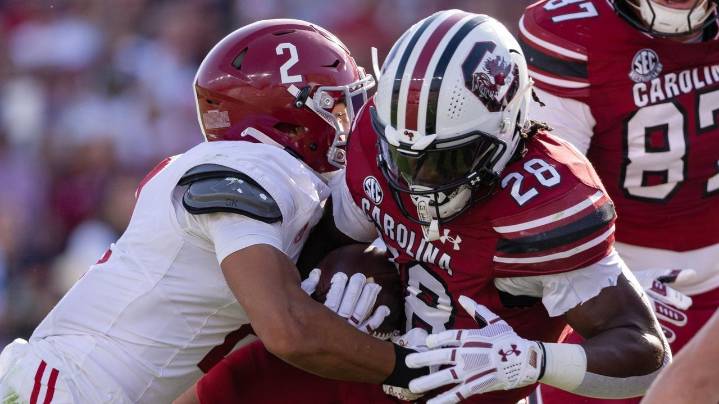 Germie Bernard's 2 late TDs help 'unbreakable' No. 4 Alabama rally past South Carolina 29