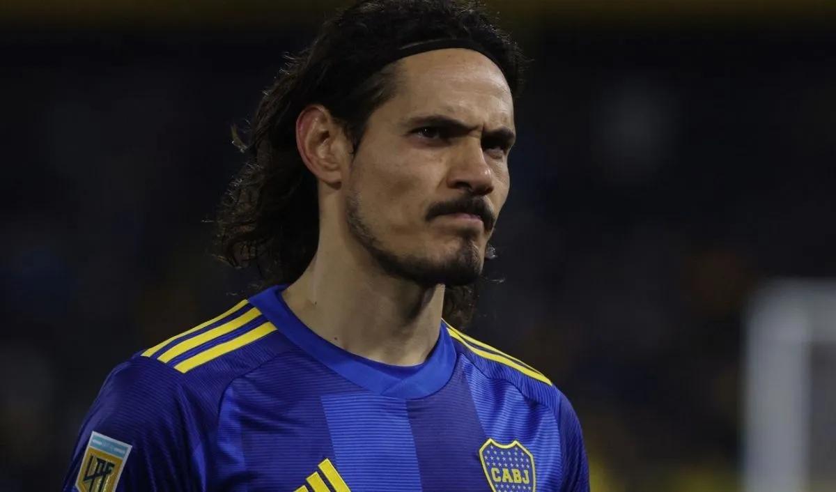 Cavani fuera de la lista de concentrados en Boca para el duelo ante Barracas Central