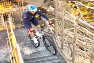 You have to see this! Watch man set world record for biking up Eiffel Tower