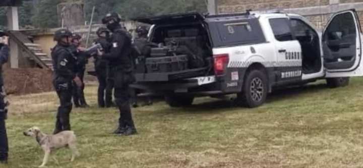 Presuntos integrantes del CJNG atacan a policías con drones explosivos en Michoacán