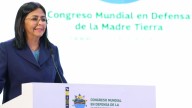 Delcy Rodríguez acusa al norte global de imponer un “colonialismo ambiental”