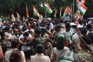 Youth Congress activists clash with police during march to CM’s residence in Odisha