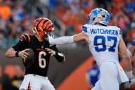 Lions sign star edge rusher Aidan Hutchinson to contract extension through 2030