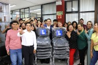 Fortalece UAdeC infraestructura educativa con entrega de mobiliario al IDEA y a la Preparatoria Número Uno