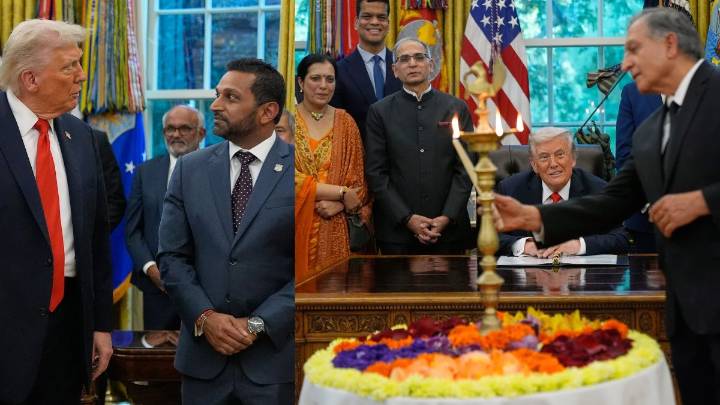 All Indian Americans at Trump’s White House Diwali bash – From Kash Patel, Vinay Kwatra to CEOs