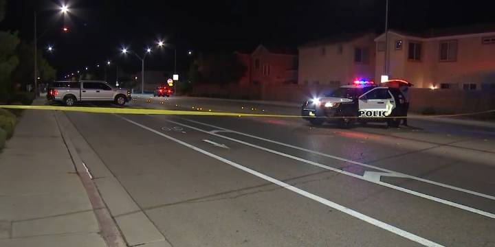 Las Vegas police homicide unit investigates deadly crash in the southwest valley