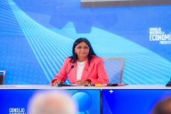 Delcy Rodríguez aseguró que fin de exportación de gas venezolano a Trinidad impactaría en el Caribe