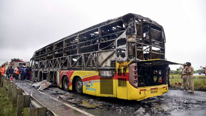 Did the drunk biker cause Kurnool bus accident that killed 20? Report reveals