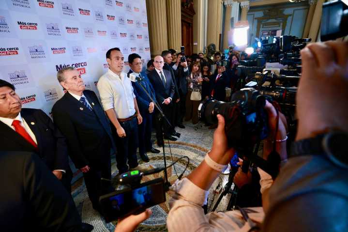 Jerí confirmó que pedirán facultades legislativas al Congreso en materia de seguridad ciudadana