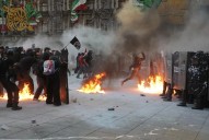 Hospitalizan a 94 policías por lesiones en marcha del 2 de octubre; 3 están delicados: SSC