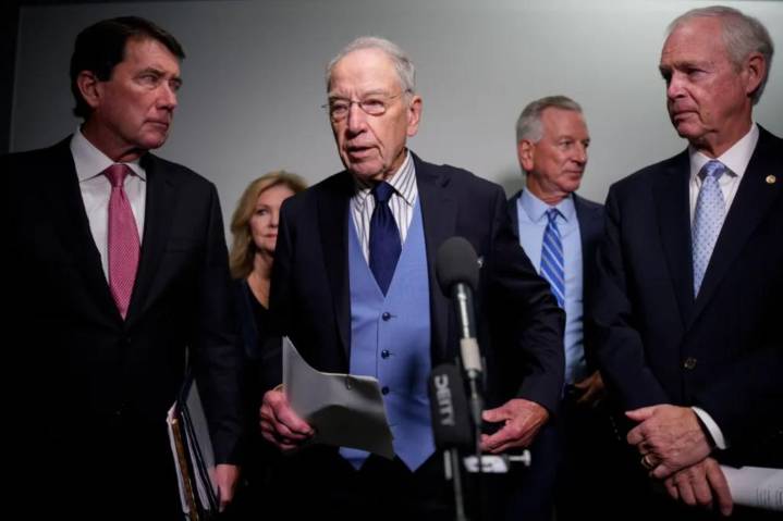 Biden FBI spied on eight GOP senators, damning new doc claims: 'Arguably worse than Watergate'