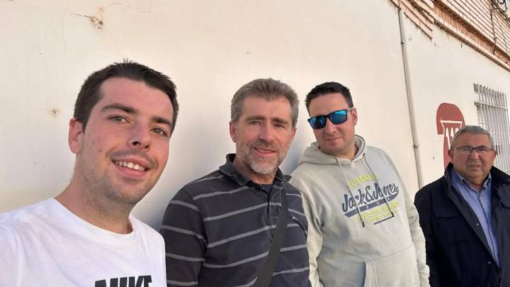 Cuatro agricultores de Teruel acuden a la DGA a pedir la concentración parcelaria