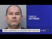 Florida line cook accused of stealing restaurant's secret recipes