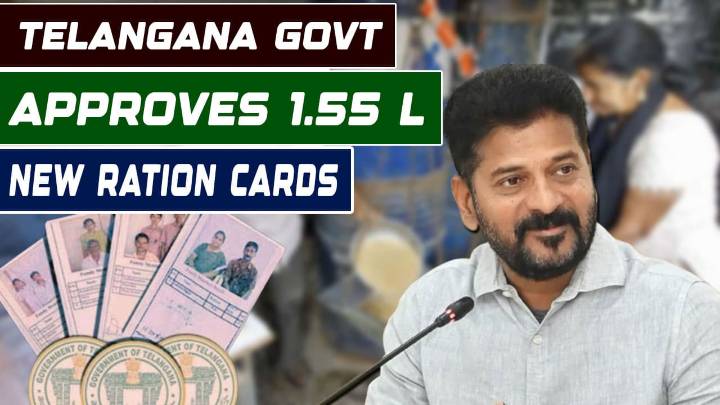 Telangana Govt Approves Over 1.55 Lakh New Ration Cards: Food Distribution to Begin in November