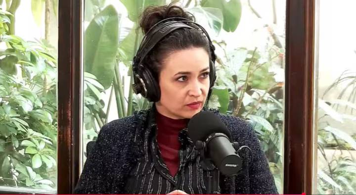 «¡Seamos serios!»: la bronca de Julia Mengolini por la reacción de los tenistas a su chiste