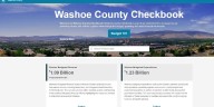New video tutorial shows how to use the Washoe Checkbook online tool