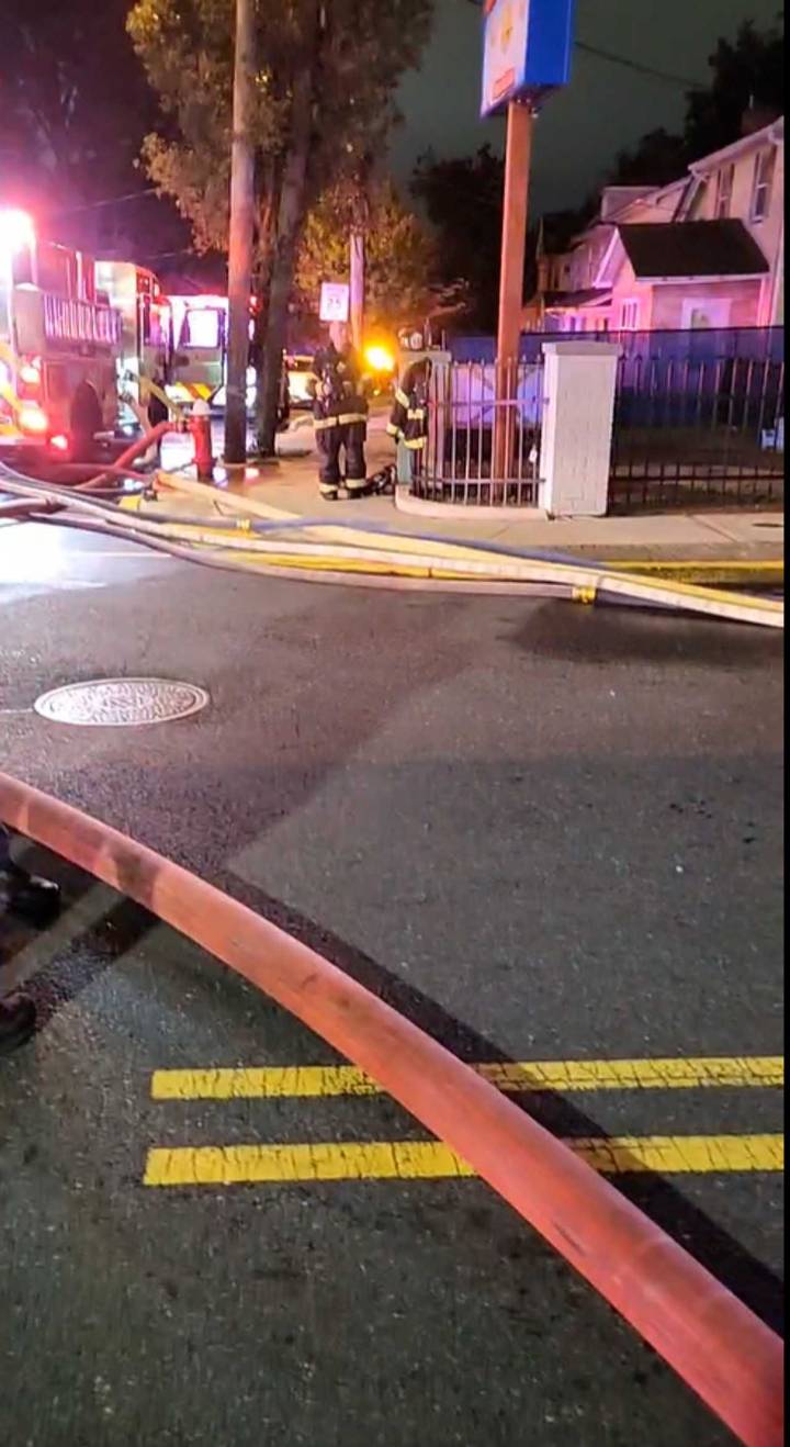 Massive Auto Shop Fire Consumes Hillside Street: Authorities