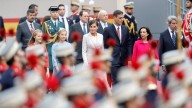 Así fue el primer desfile del 12 de octubre en España