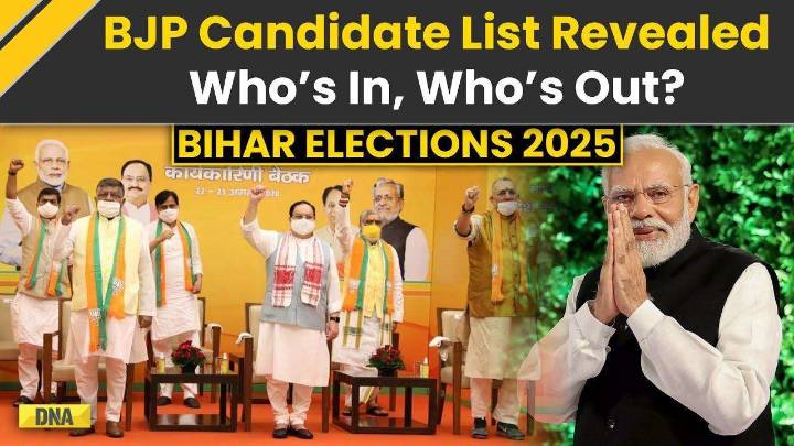 Bihar Elections 2025:BJP Candidate List Revealed, Who’s In, Who’s Out Amid NDA Seat