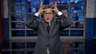 Stephen Colbert roasts South Koreas golden crown for Trump